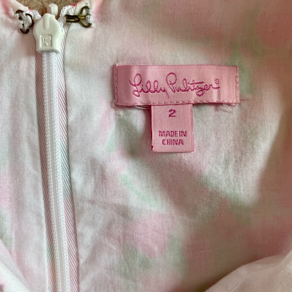 Lilly Pulitzer beautiful summer dress! Worn once! - Picture 6 of 11
